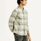 Men's Plaid Slim Fit Shirt - Side View