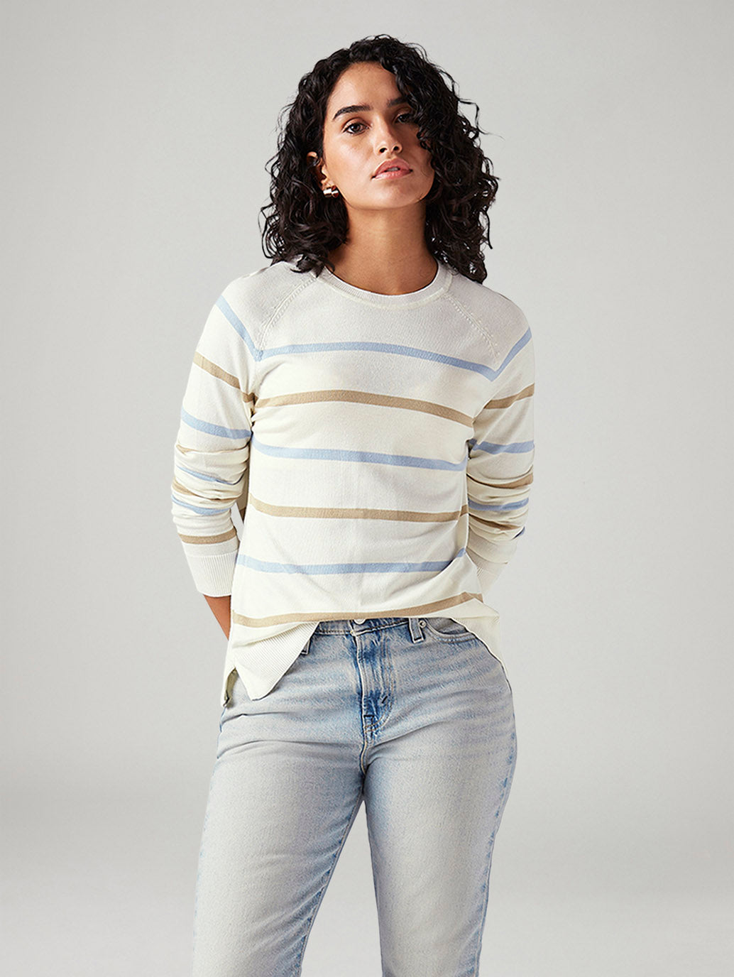 Women's Striped Regular Fit T-Shirt