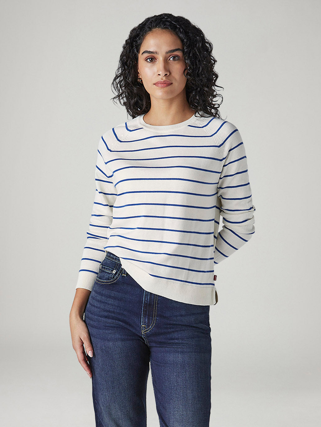 Women's Striped Regular Fit Top