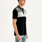 Men's Colorblock Slim Fit Polo T-Shirt