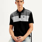 Men's Colorblock Slim Fit Polo T-Shirt