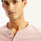 Men's Textured Slim Fit T-Shirt - 7d8d29cf-fba1-4b17-98a0-b847dbc0d75c View