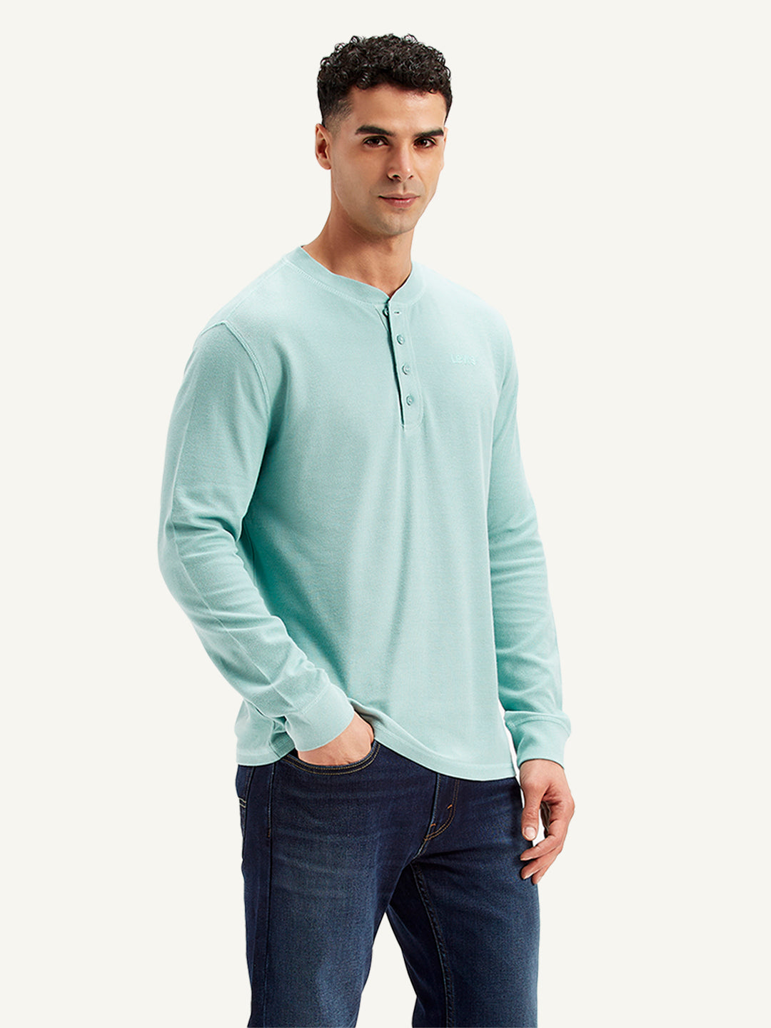 Men's Textured Slim Fit T-Shirt