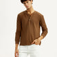 Men's Solid Henley Neck T-shirt - Styleshot View