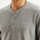 Men's Solid Henley Neck T-shirt - 20 View