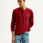 Men's Solid Henley Neck T-shirt - Styleshot View