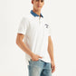 Men's Solid Slim Fit Polo T-Shirt