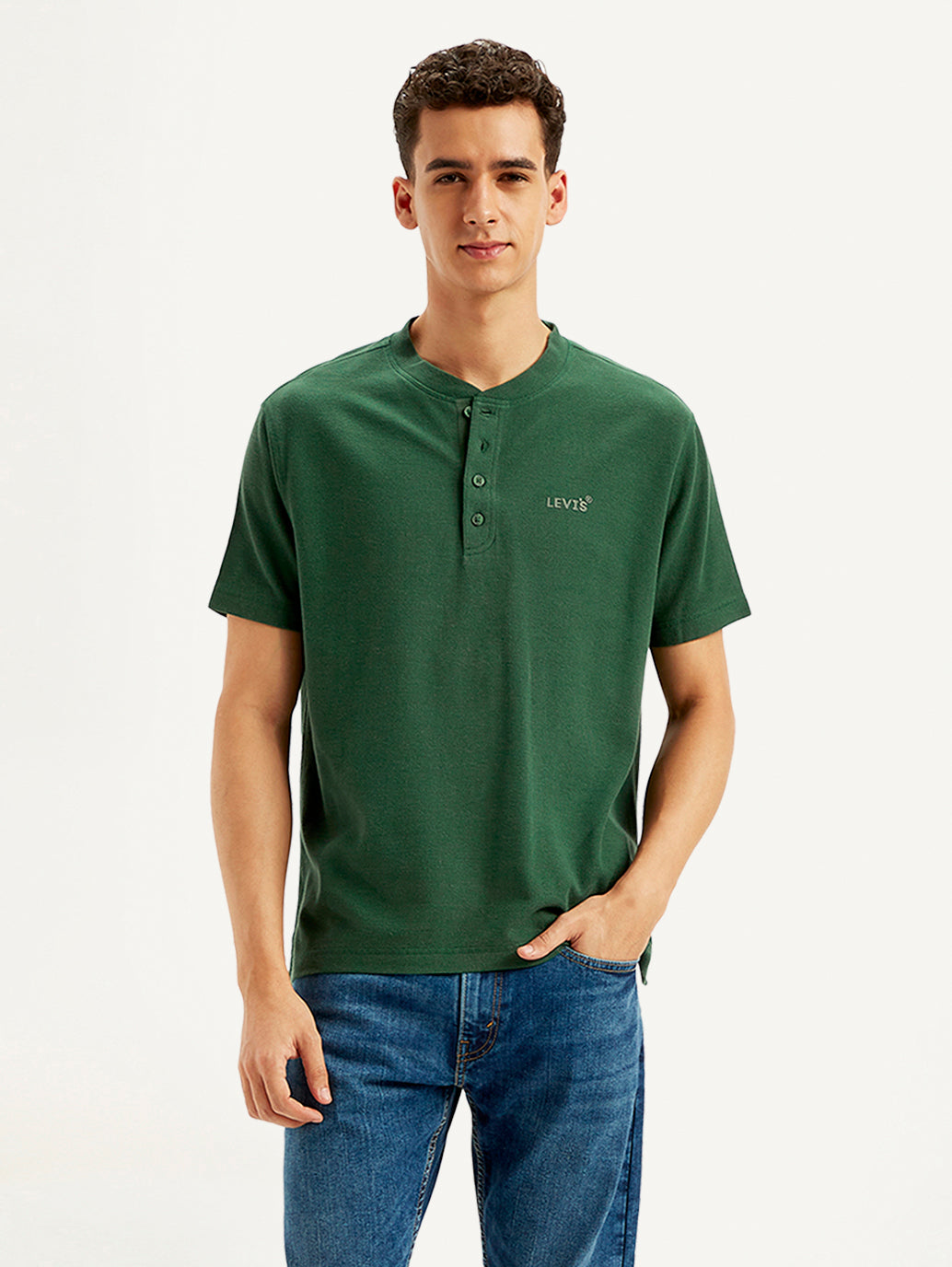 Men's Textured Slim Fit T-Shirt