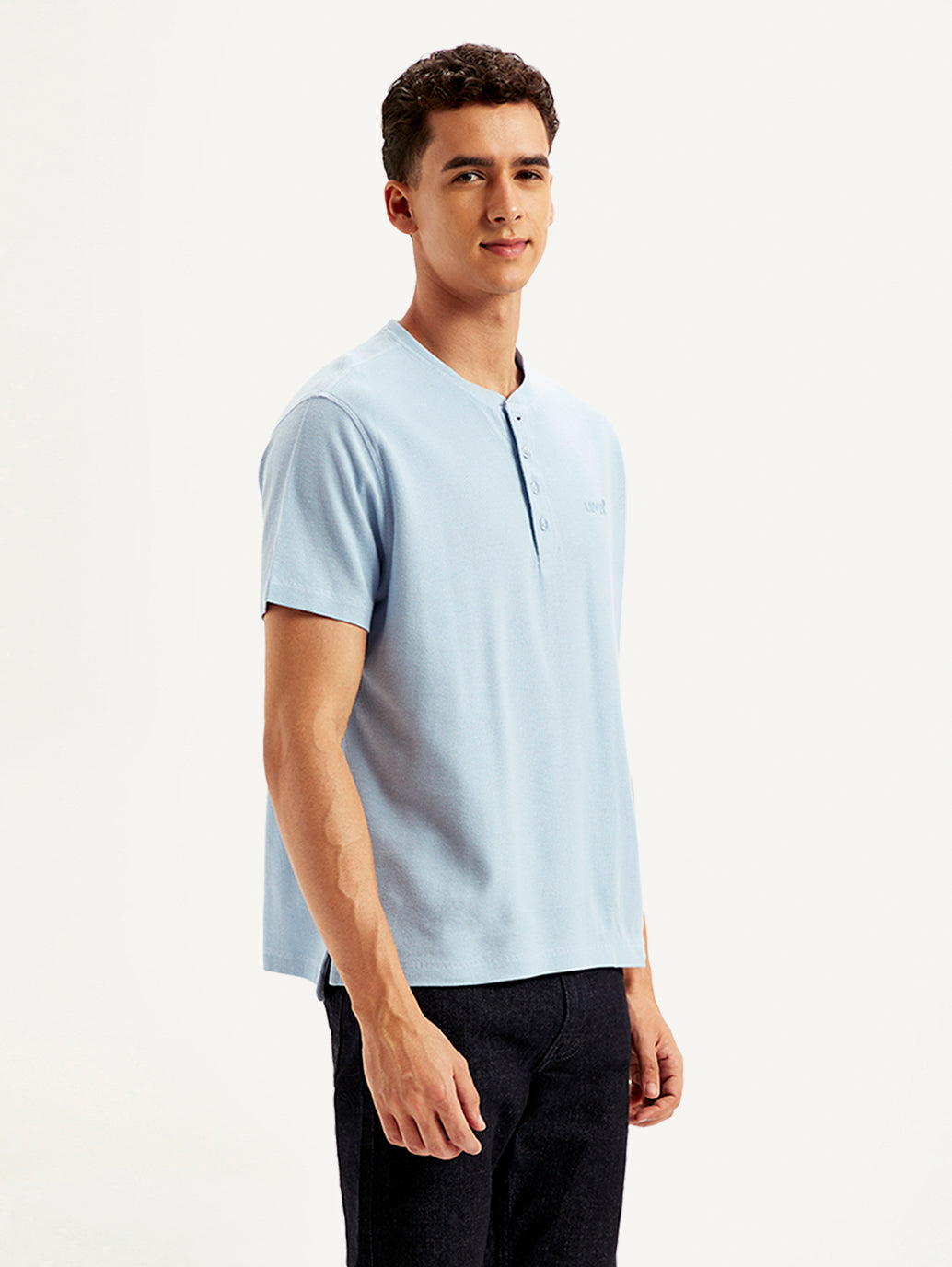 Men's Textured Slim Fit T-Shirt