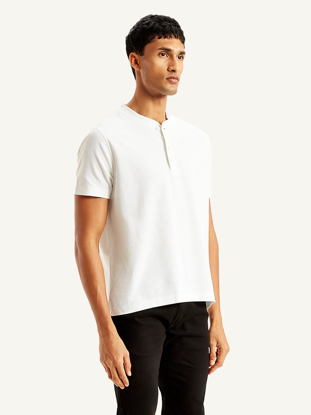 Men's Textured Regular Fit T-Shirt