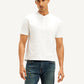 Men's Solid Slim Fit T-shirt - Front View