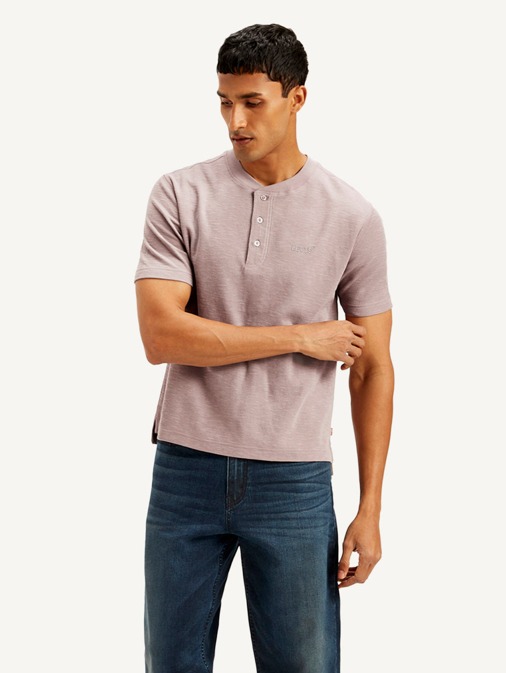 Men's Solid Slim Fit T-shirt - Styleshot View