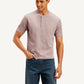 Men's Solid Slim Fit T-shirt - Front View