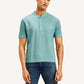 Men's Solid Slim Fit T-shirt - Front View