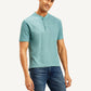 Men's Solid Slim Fit T-shirt - Side View