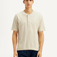 Men's Textured Slim Fit T-Shirt - Front View