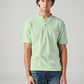 Men's Solid Regular Fit Ribbed T-Shirt - Front View