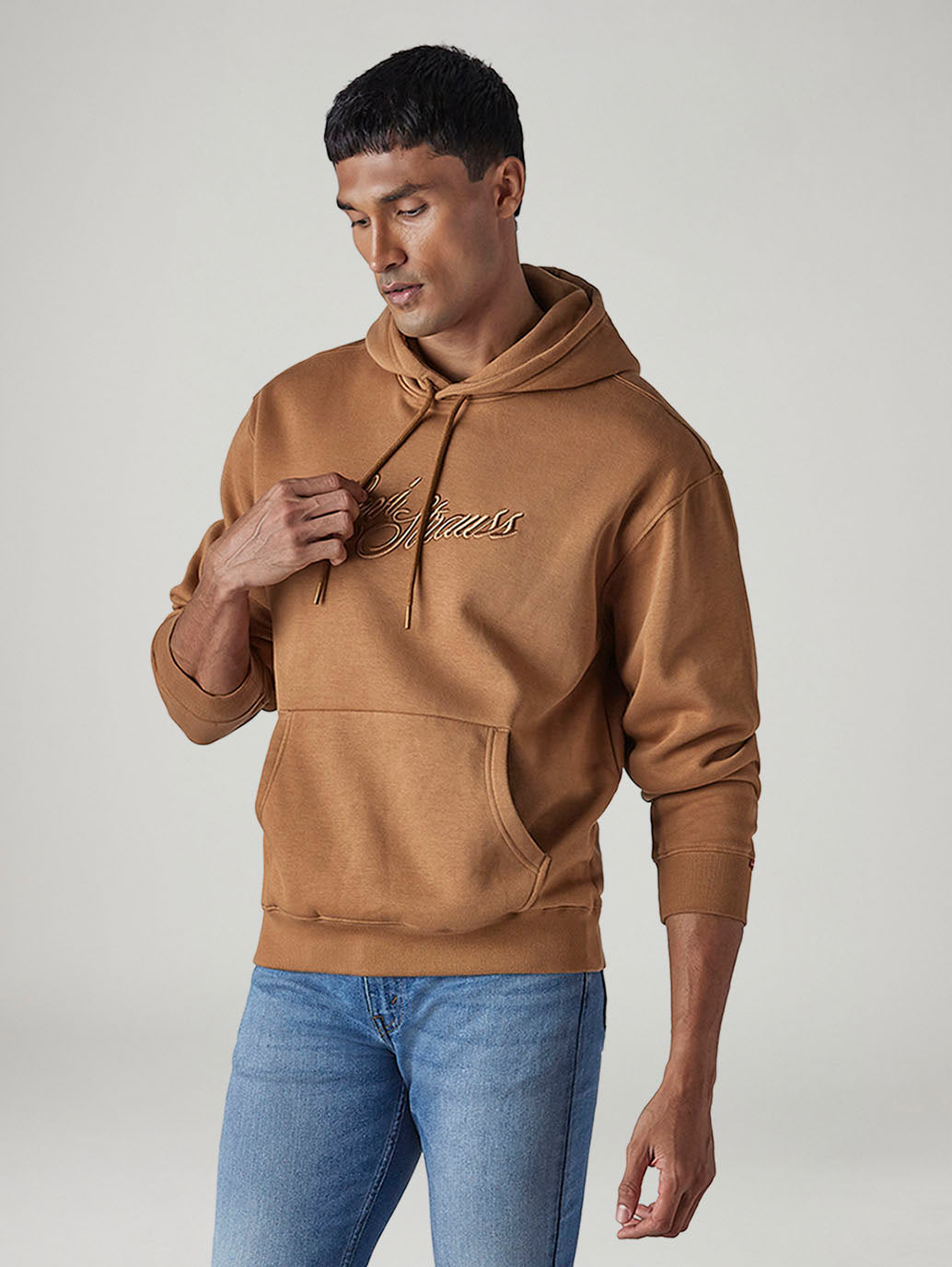 Men's Embroidered Regular Fit Sweatshirt