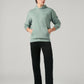 Men's Solid Regular Fit Hooded Sweatshirt - Full View