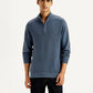 Men's Self Design Blue Sweater - Styleshot View