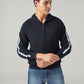 Men's Solid Regular Fit Jersey Sweater - Styleshot View