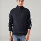 Men's Solid Regular Fit Jersey Sweater - Front View
