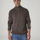 Men's Solid Regular Fit Sweater - Front View