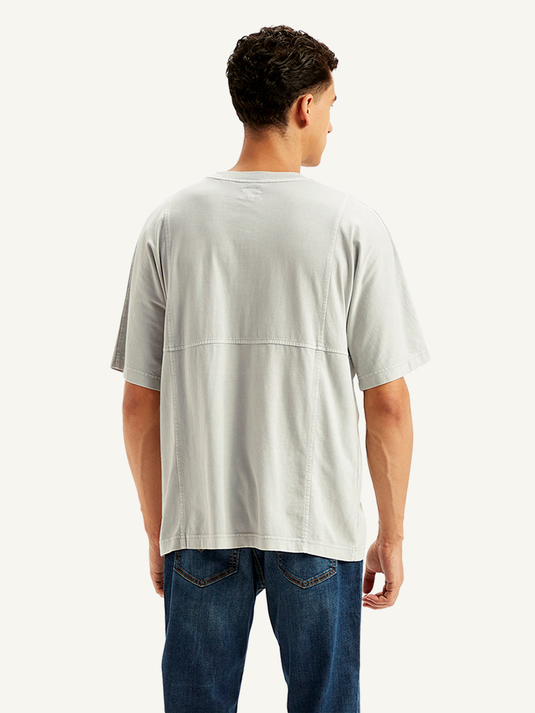 Men's Solid Regular Fit T-Shirt