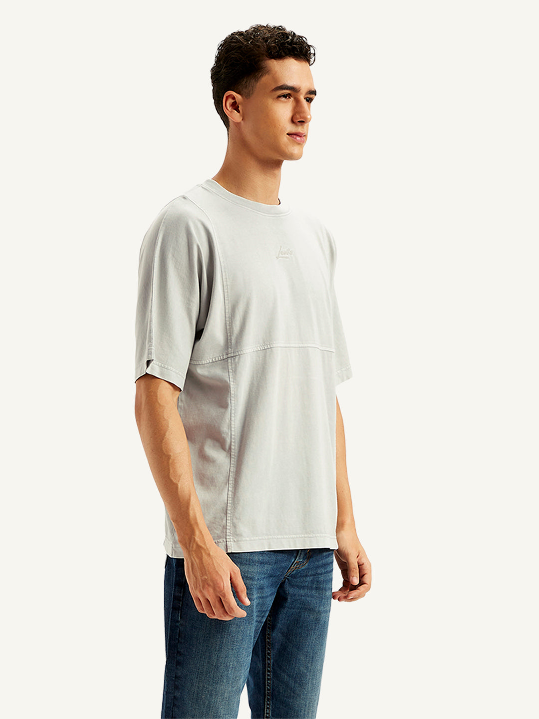 Men's Solid Regular Fit T-Shirt