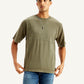 Men's Solid Regular Fit T-shirt