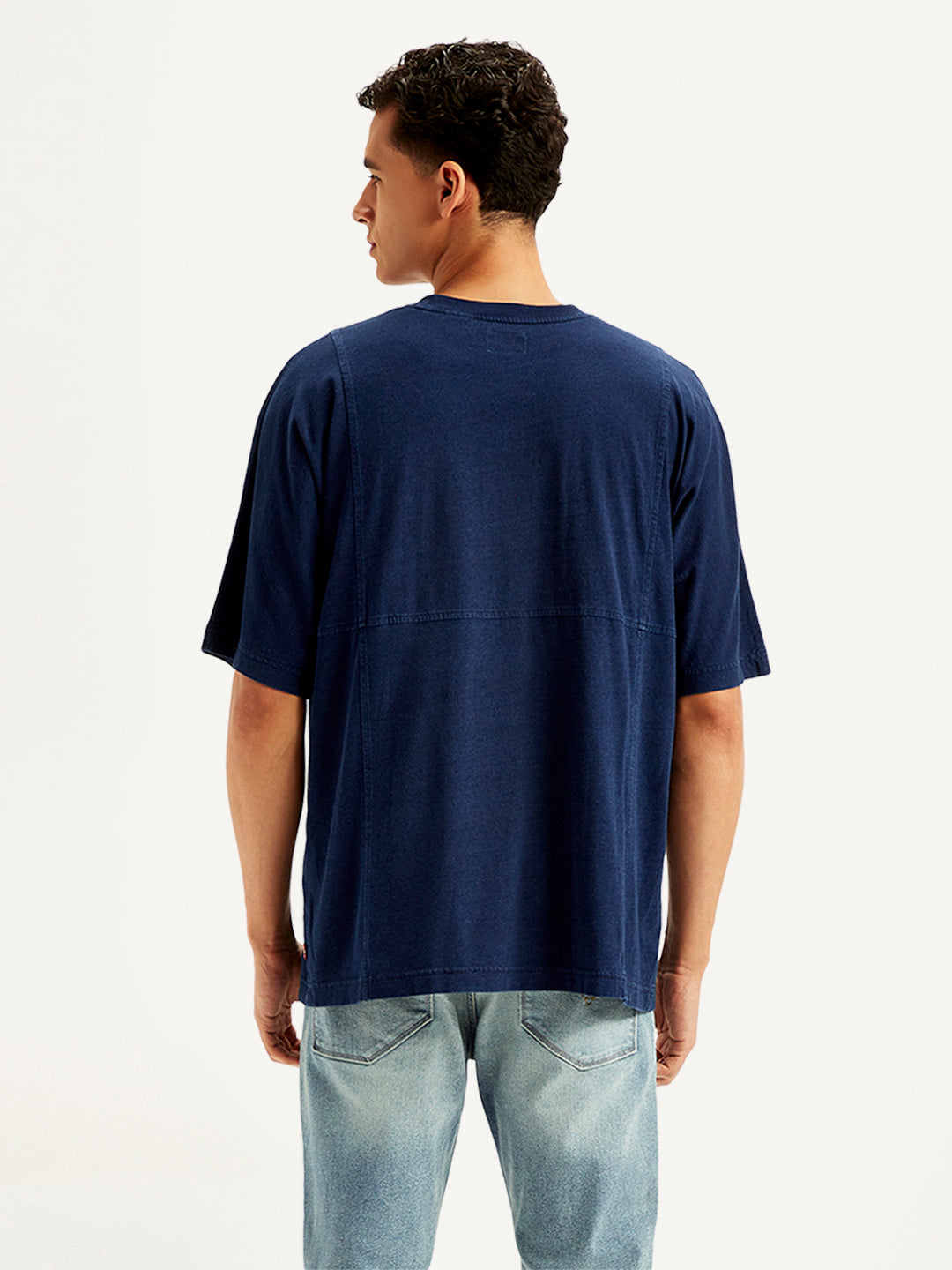 Men's Solid Regular Fit T-Shirt