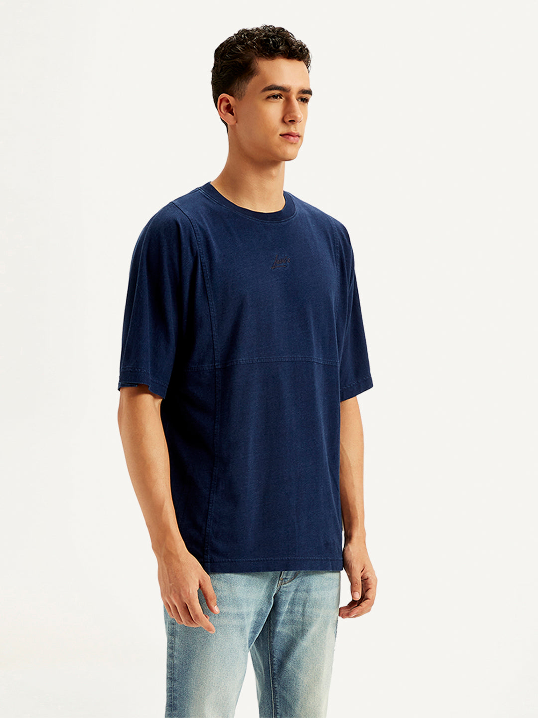 Men's Solid Regular Fit T-Shirt