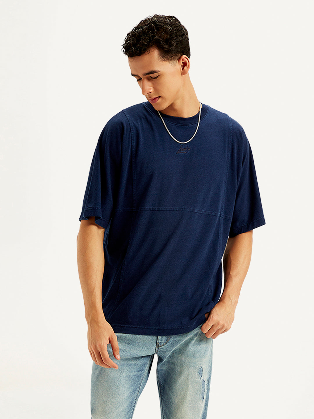 Men's Solid Regular Fit T-Shirt