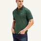 Men's Solid Slim Fit Polo T-Shirt