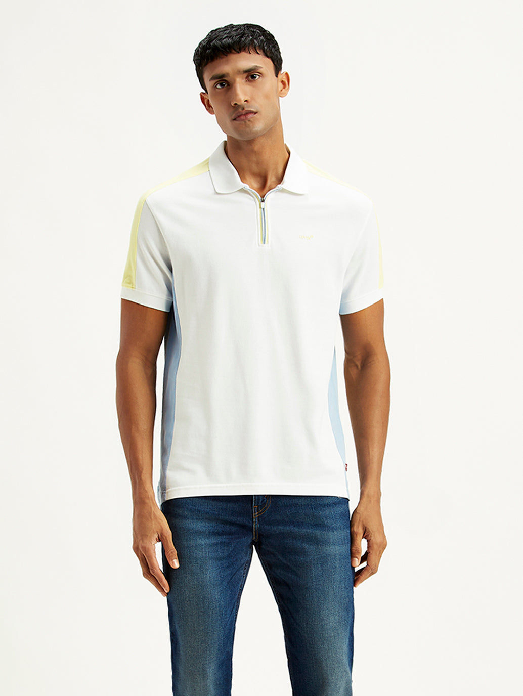 Men's Colorblock Slim Fit Polo T-Shirt - 47f3e4f6-257f-4303-be76-d77cce34251f View