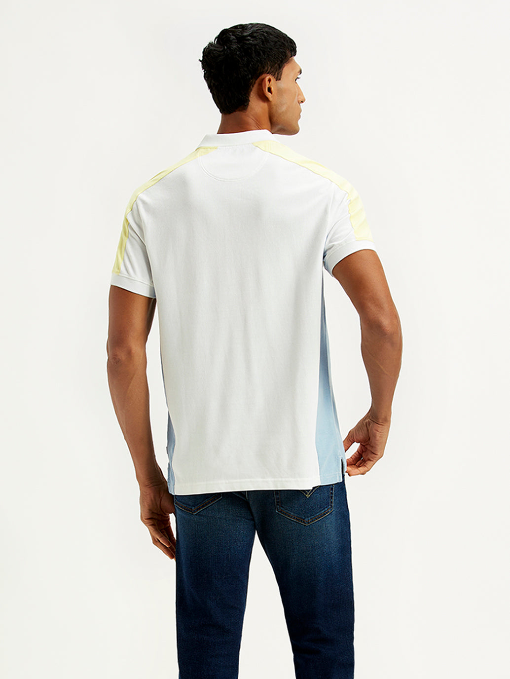 Men's Colorblock Slim Fit Polo T-Shirt - 3d5949f9-0e25-42e0-9e7e-94db81b74972 View
