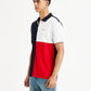 Men's Colorblock Slim Fit Polo T-Shirt - Side View