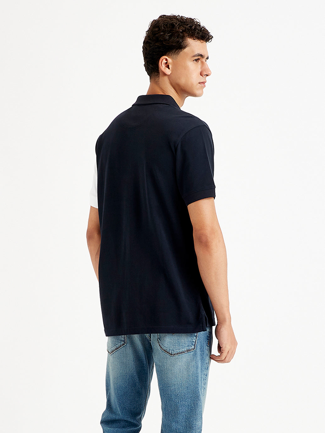Men's Colorblock Slim Fit Polo T-Shirt - be1e1587-fb0b-44b8-a5f3-729fd8c9a4ab View
