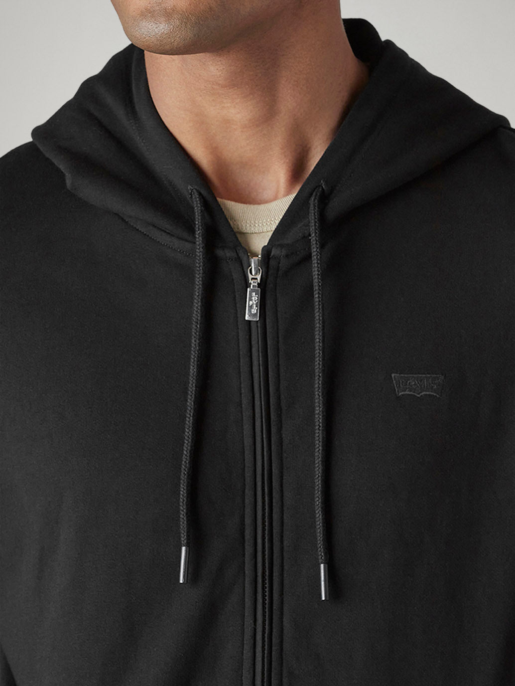 Men's Solid Regular Fit Sweatshirt - Detail View