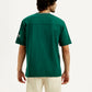 Men's Printed Loose Fit T-Shirt - Back View