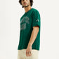 Men's Printed Loose Fit T-Shirt - Side View