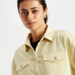 Women's Solid Regular Fit Denim Shirt