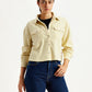 Women's Solid Regular Fit Denim Shirt