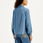 Women's Solid Regular Fit Denim Shirt