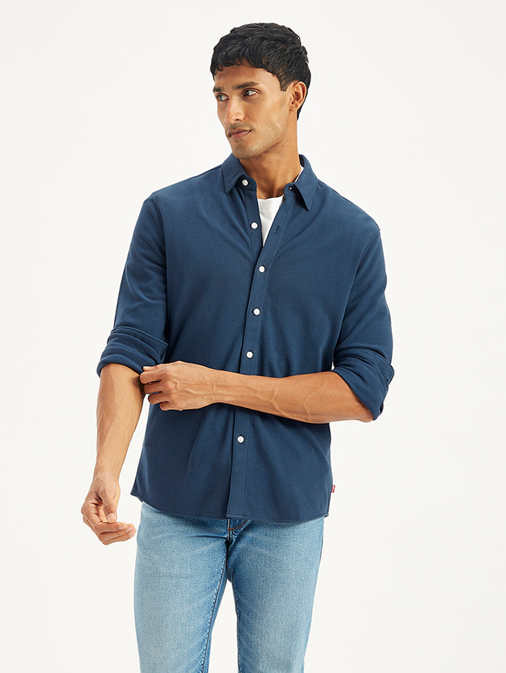 Men's Solid Slim Fit Shirt