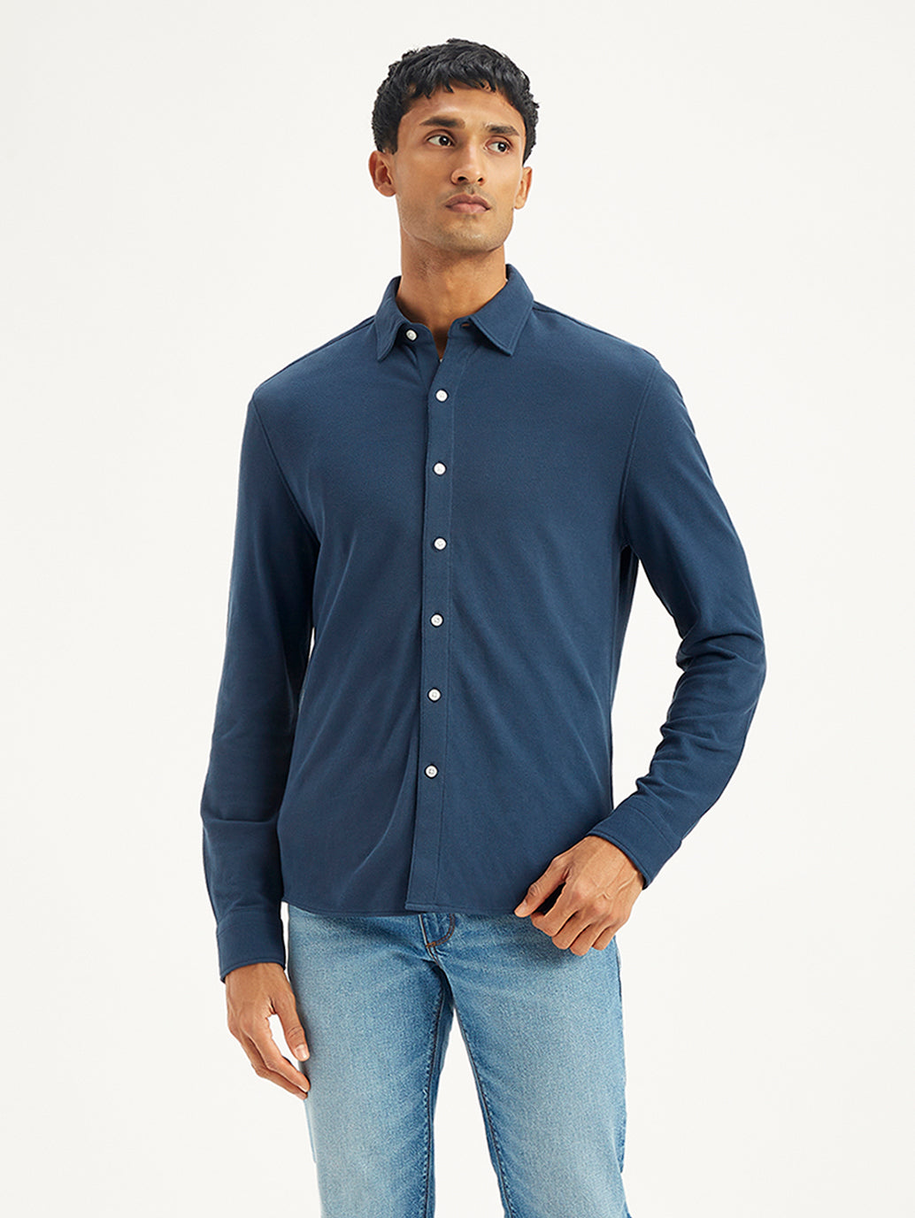 Men's Solid Slim Fit Shirt