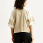 Women's Brand Logo Relaxed Fit T-shirt - Back View