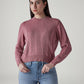Women's Solid Regular Fit Sweater - Front View