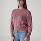Women's Solid Regular Fit Sweater - Side View