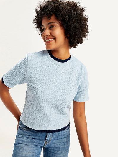 levi's Women's Textured Regular Fit Top-picture-19